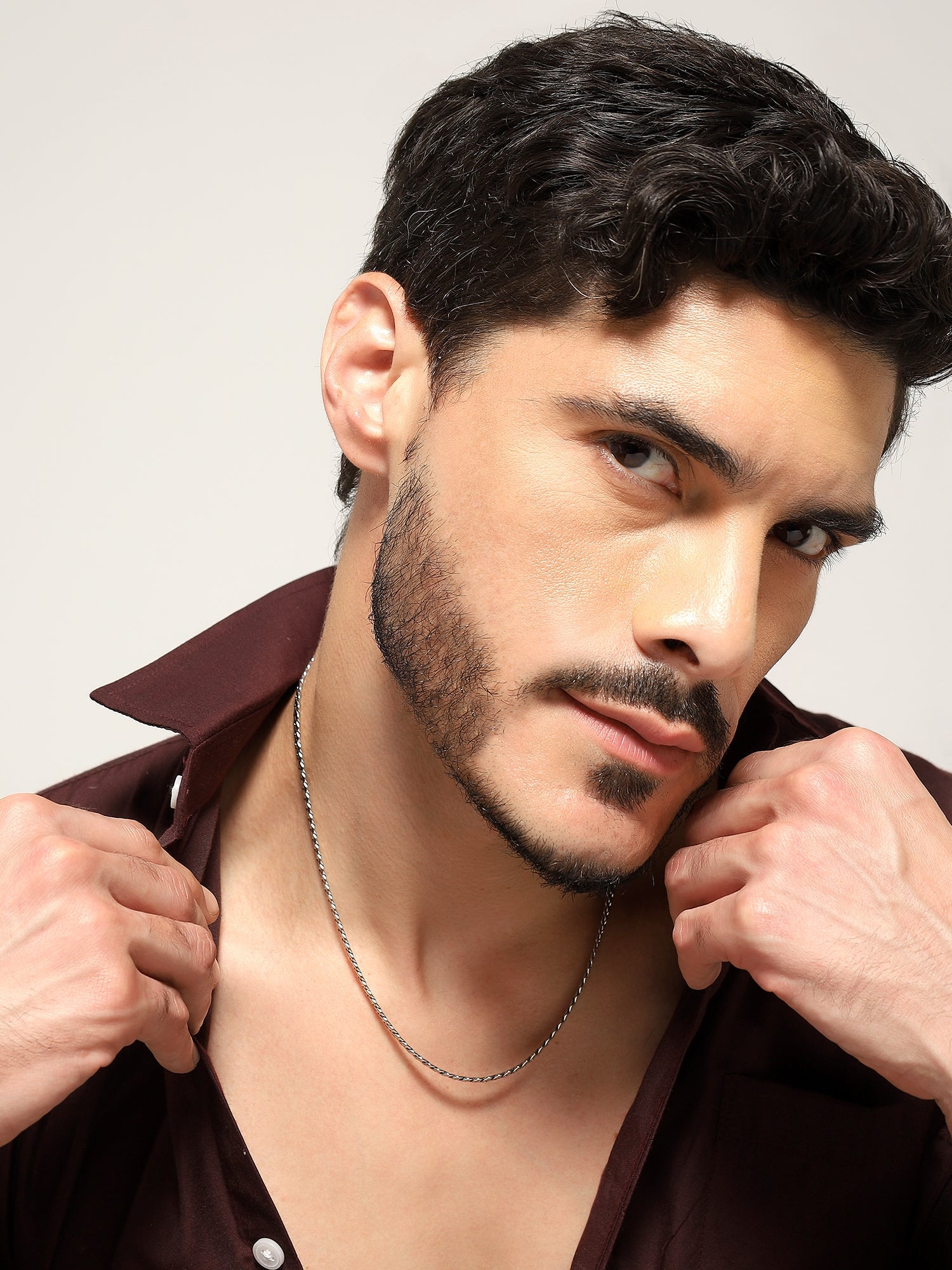 Four Sided Grinding Chain (Silver)