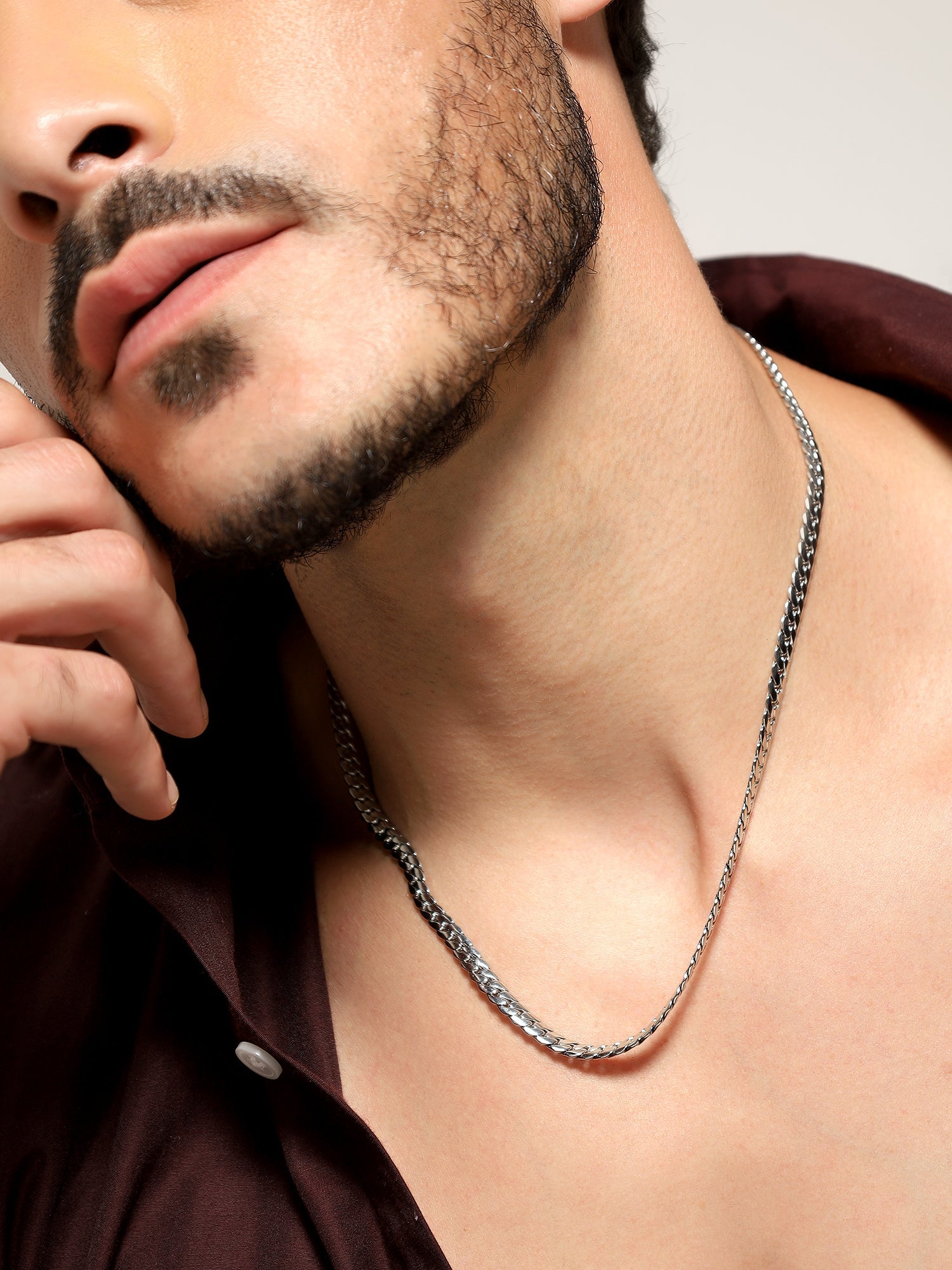 Four Sided Grinding Chain (Silver)