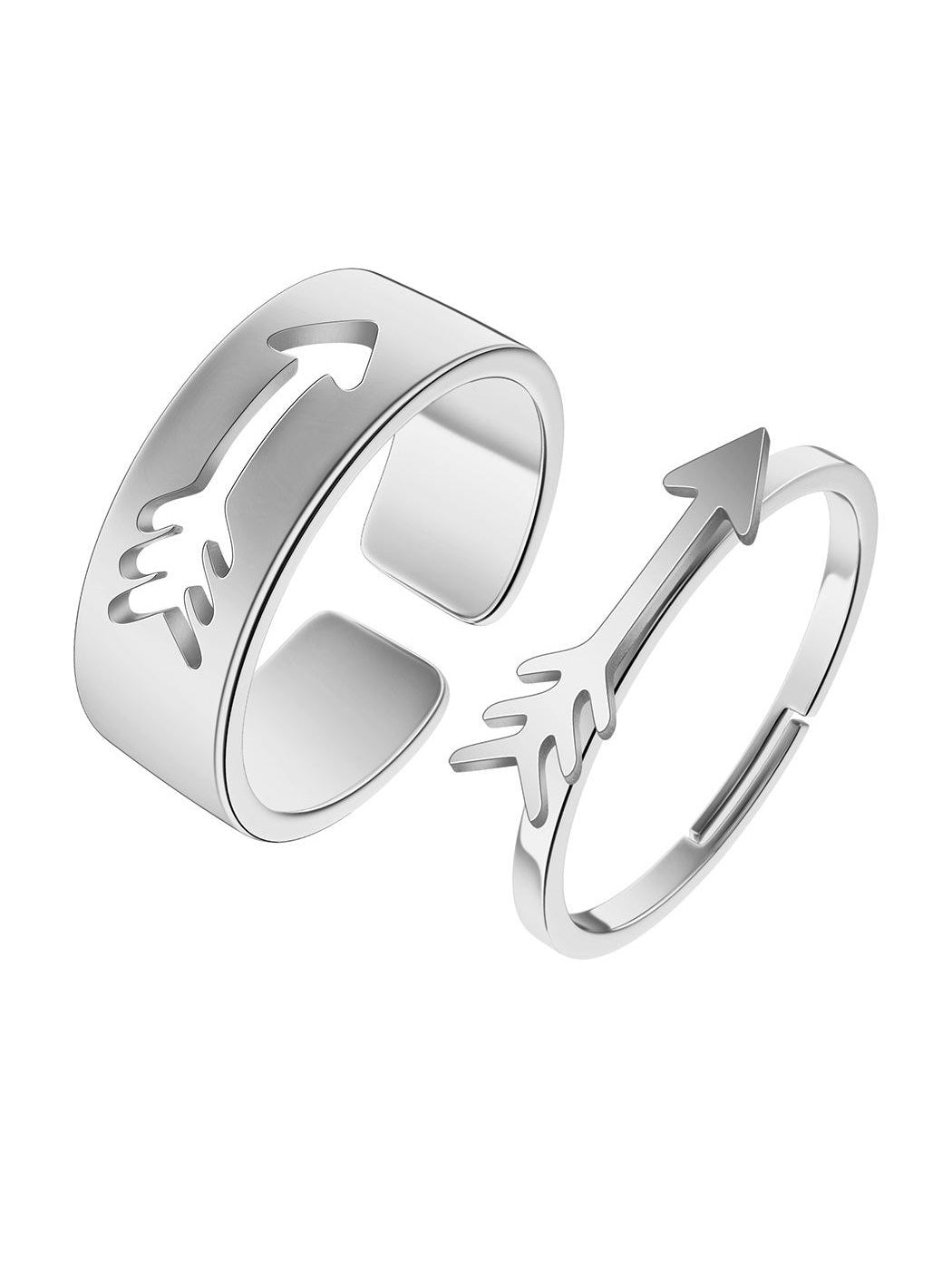 Arrow Couple Ring Set