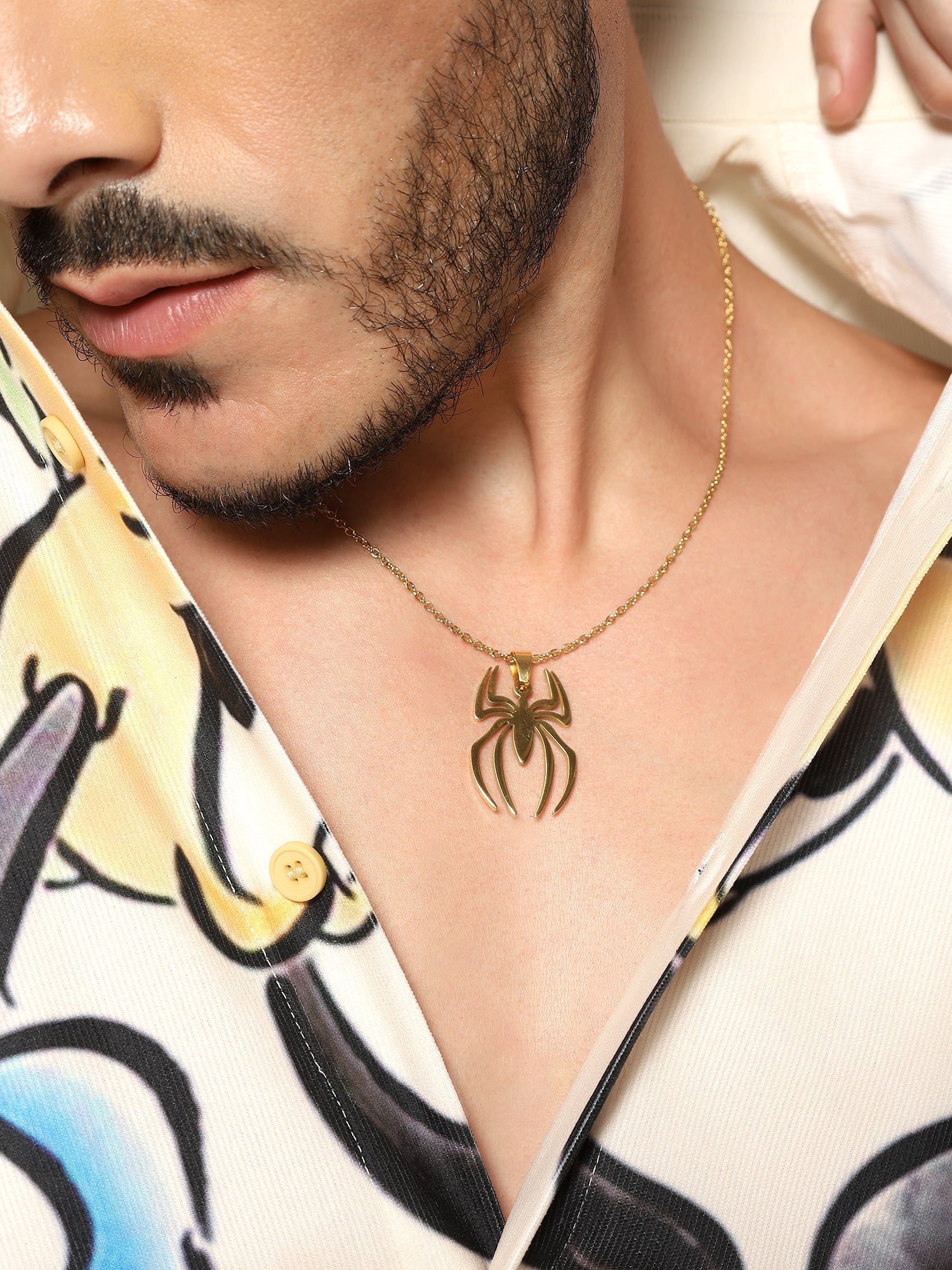 Spider Pendant (Gold)