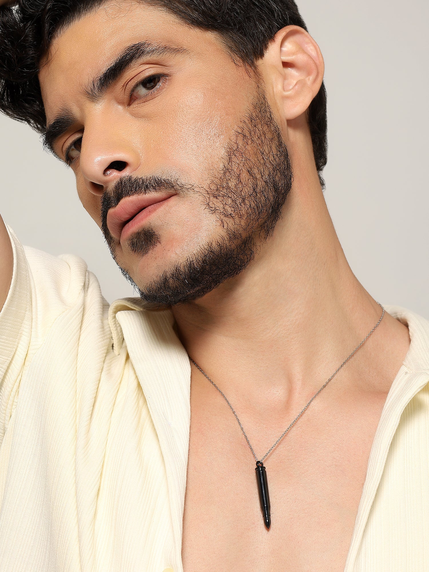 Bullet Head Pendant (Black)