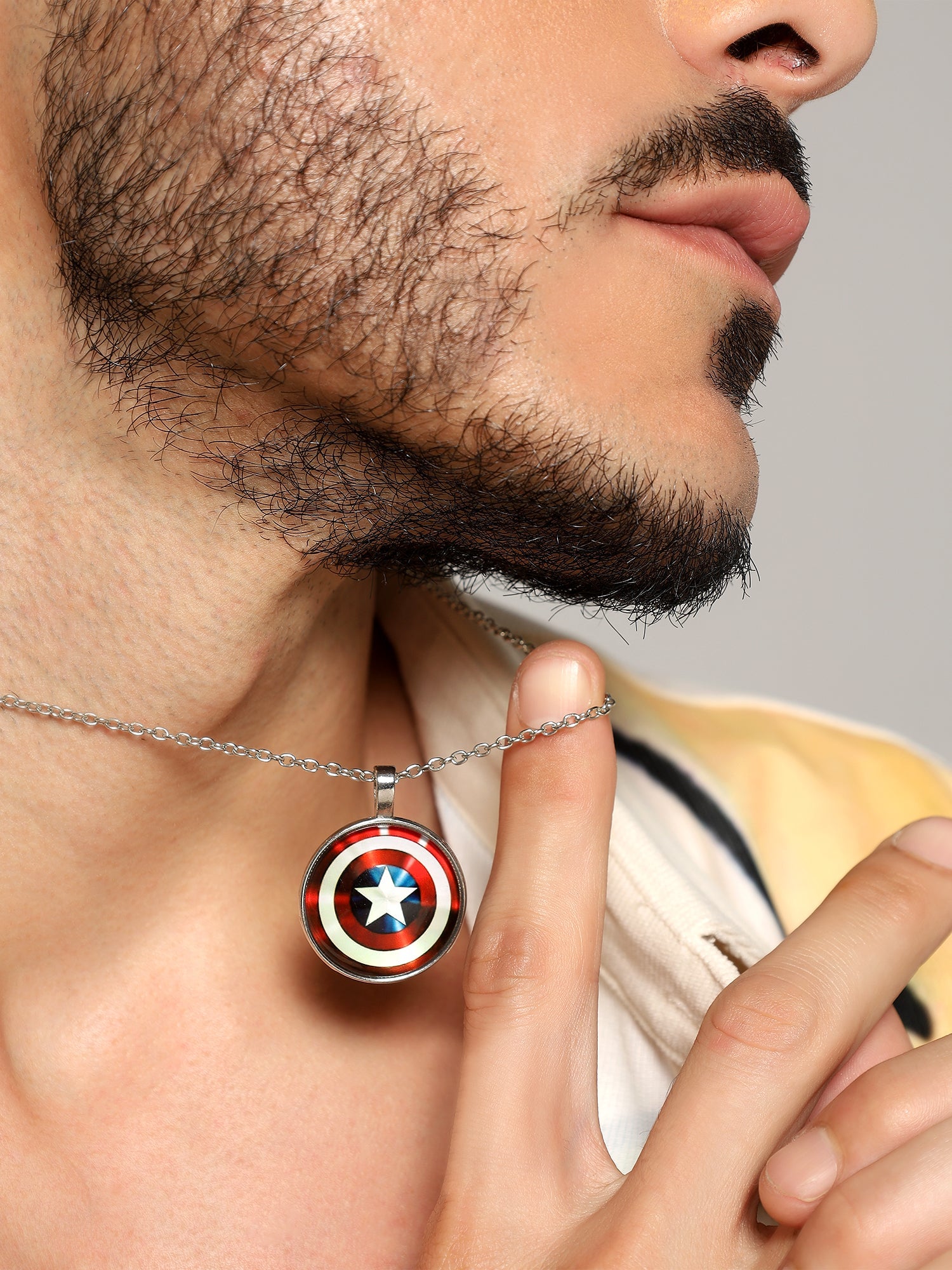 Captain America Shield Pendant