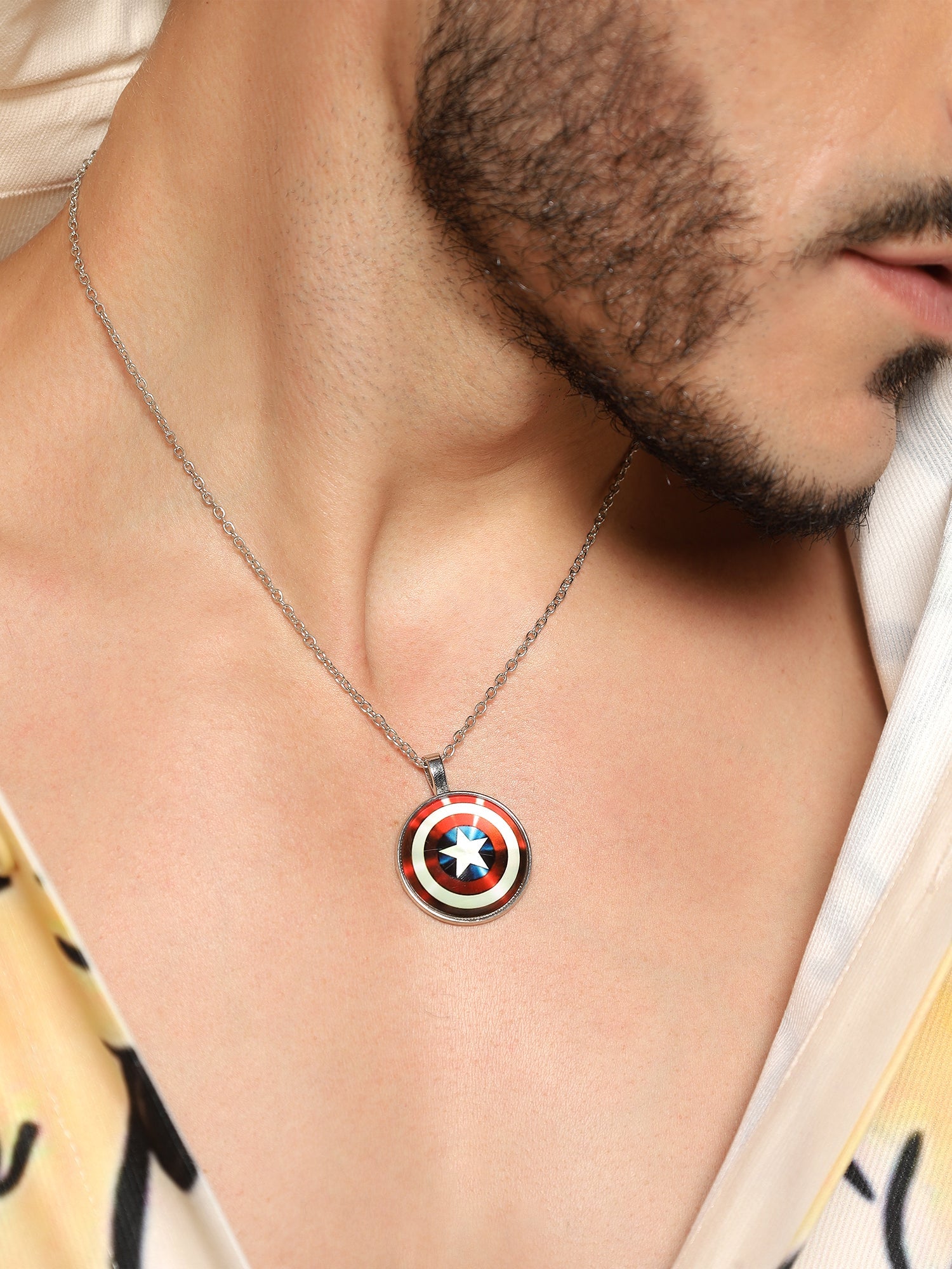 Captain America Shield Pendant