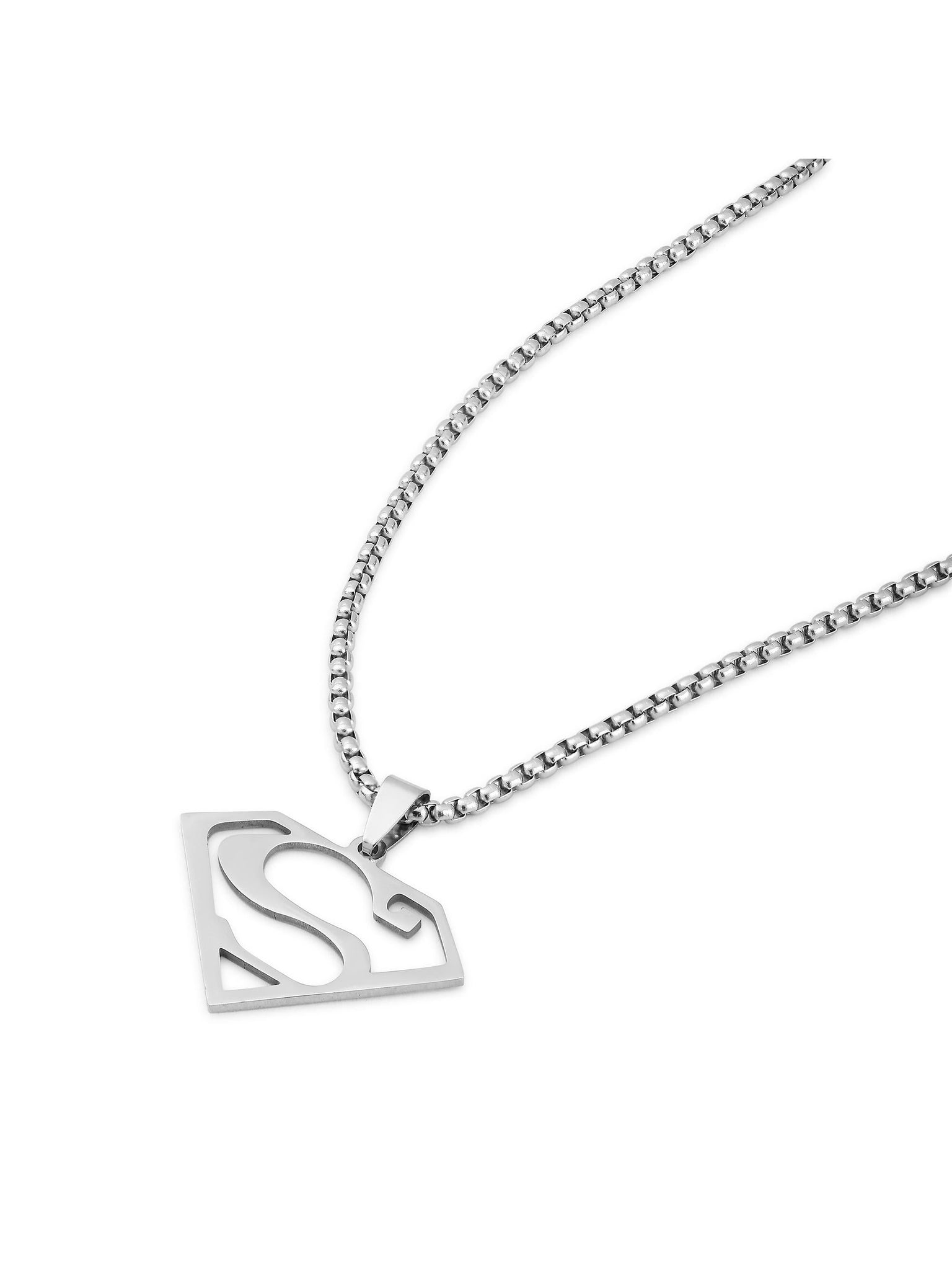 Superhero Superman Pendant Necklace