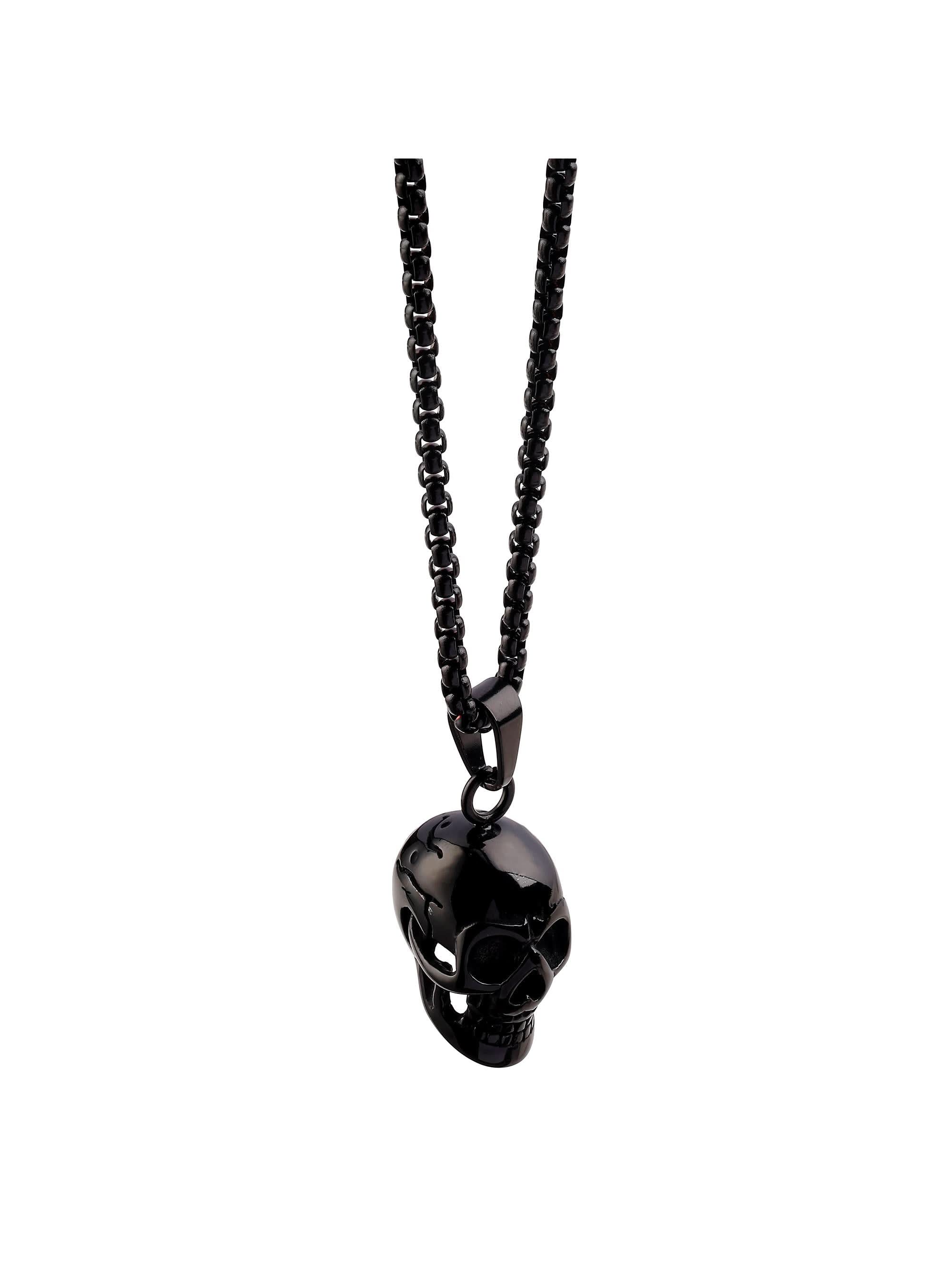 Midnight Skull Pendant (Black)