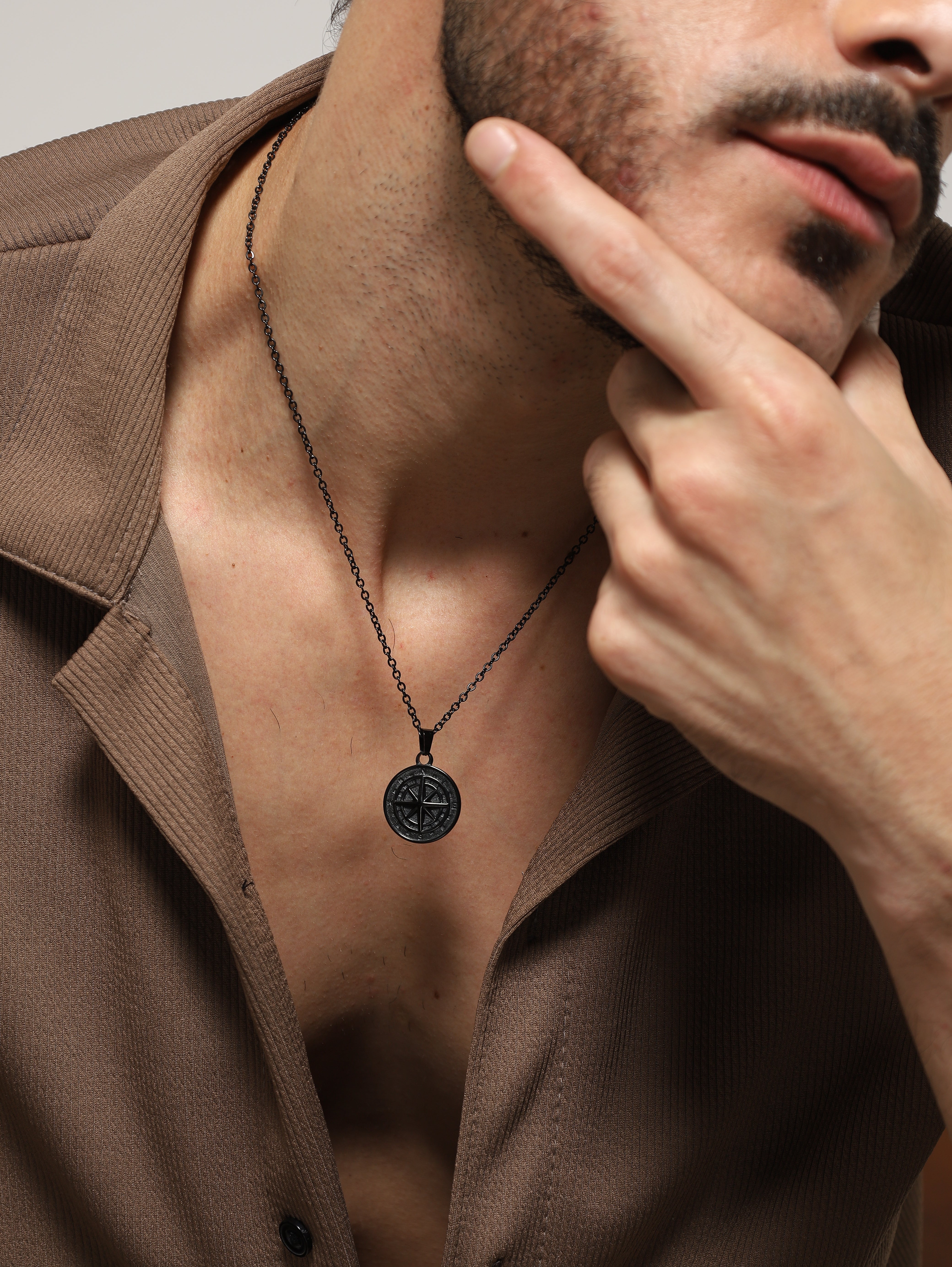 North Star Pendant (Black)