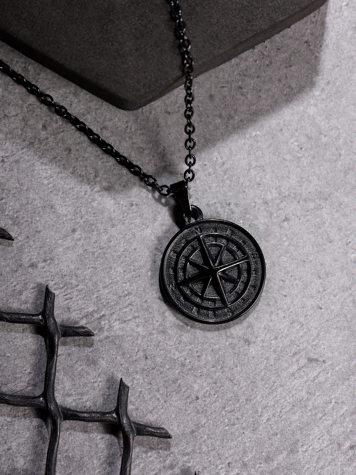 North Star Pendant (Black)