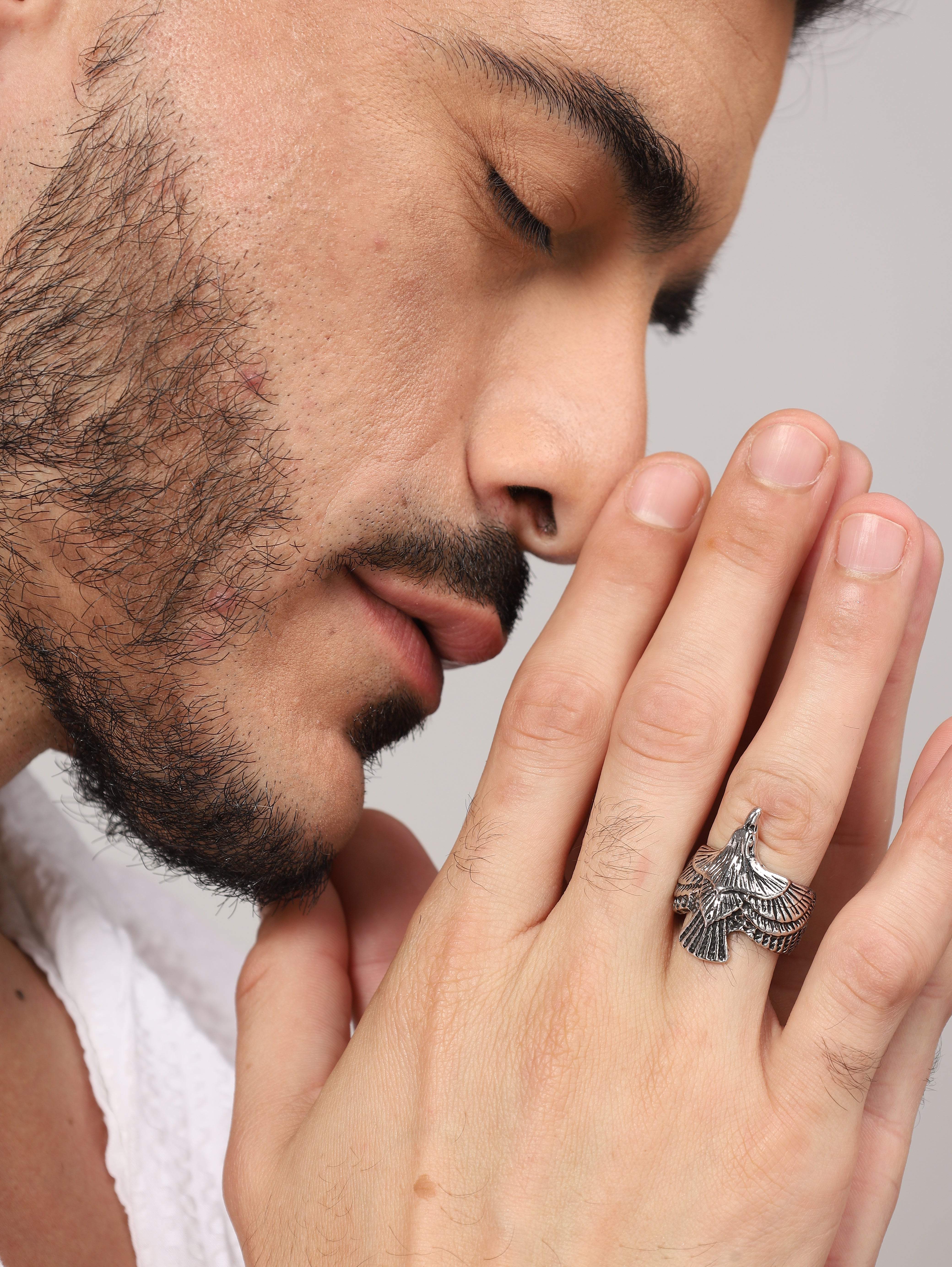 Punk Eagle Ring