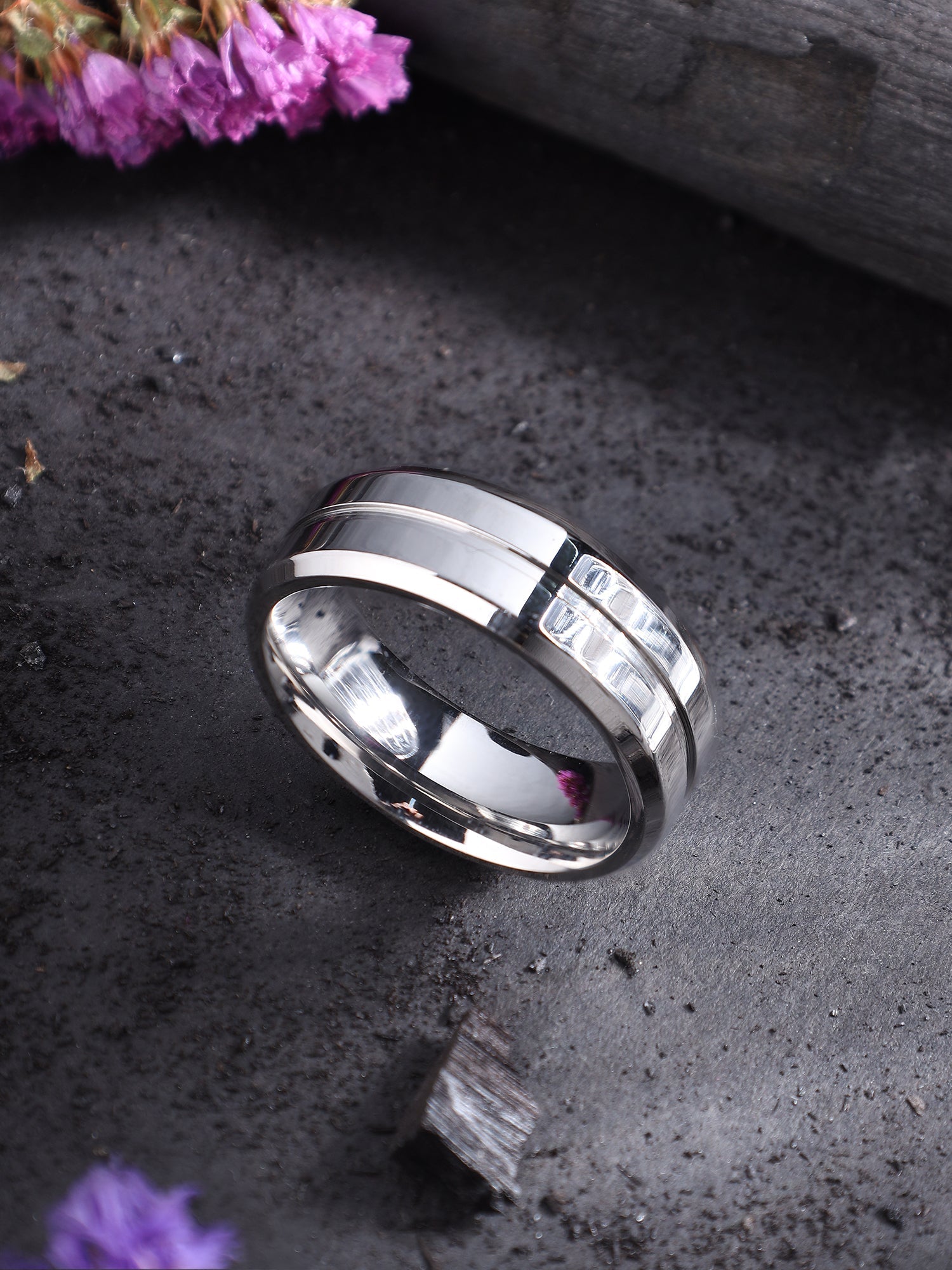 Single Slot Ring (Silver)