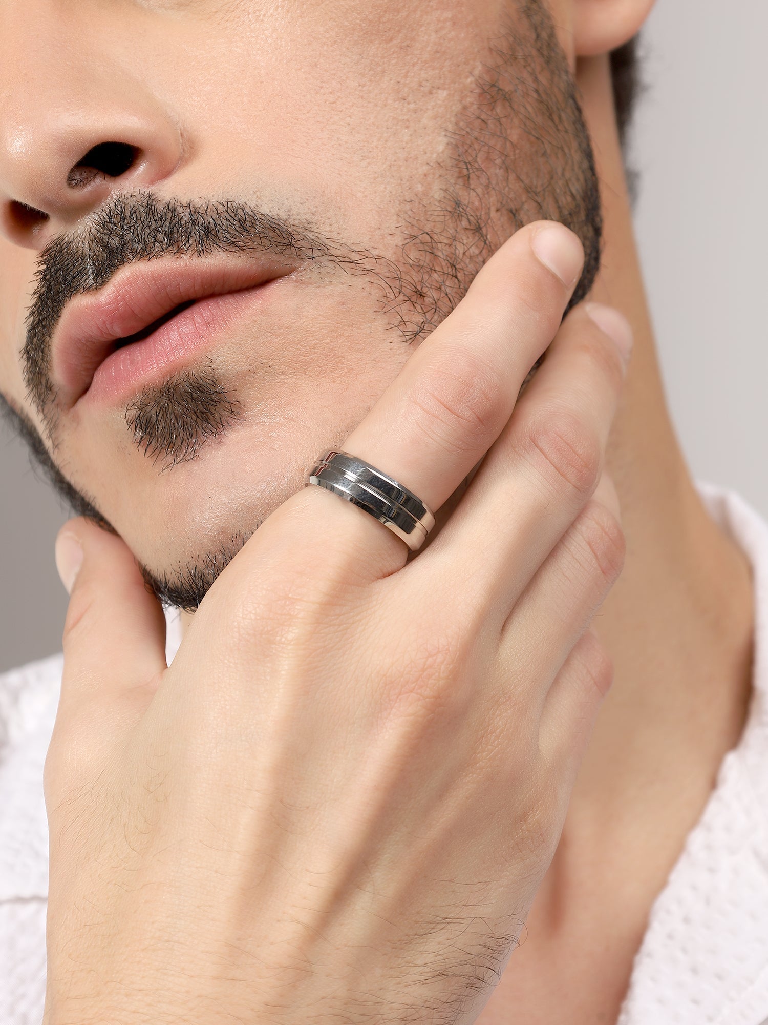 Single Slot Ring (Silver)