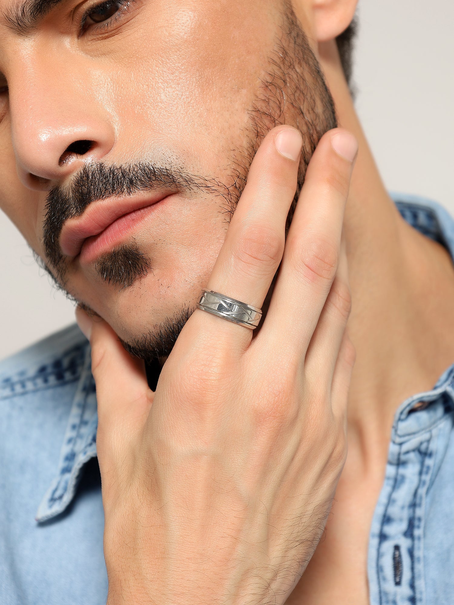 Crisscross Ring (Silver)