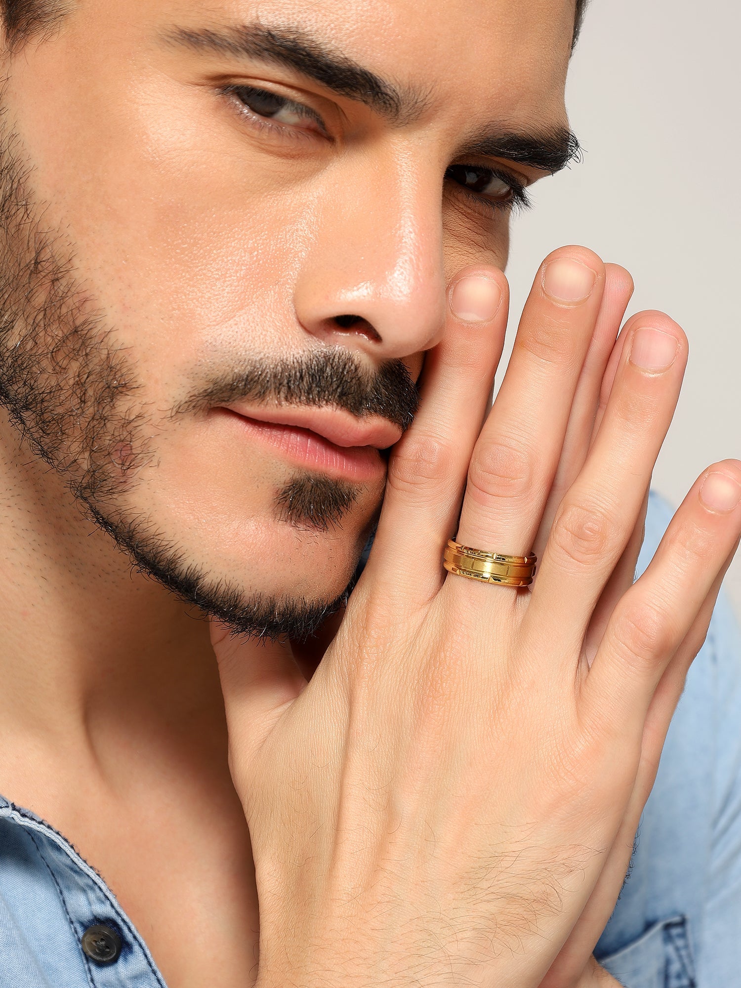 Tungsten Pattern Ring