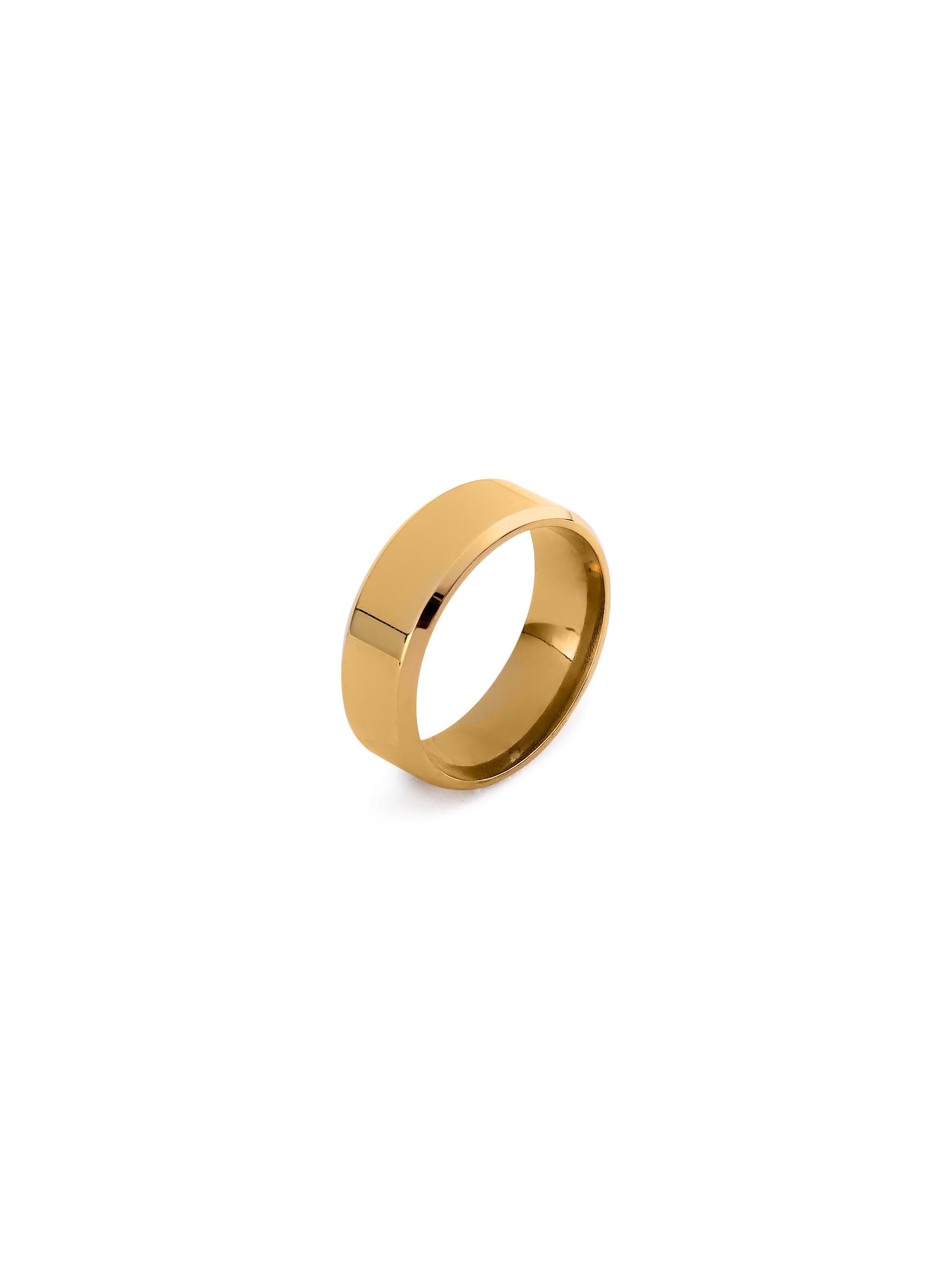 Rectangle Signet Ring (Gold)