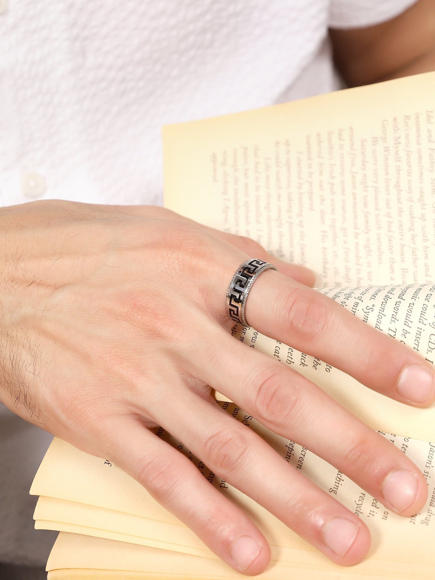 Pattern Ring (Silver)