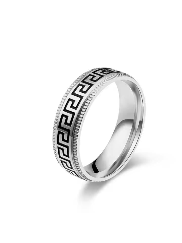 Pattern Ring (Silver)