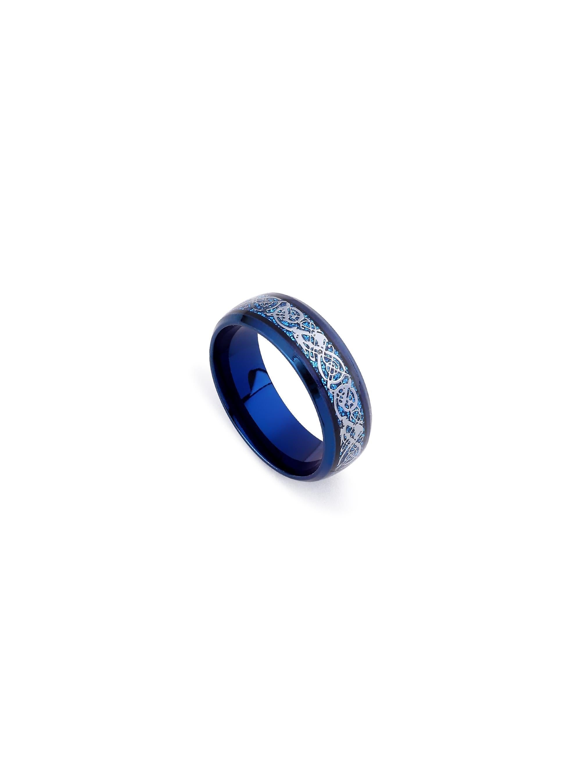 Dragon Inlay Anillo Ring