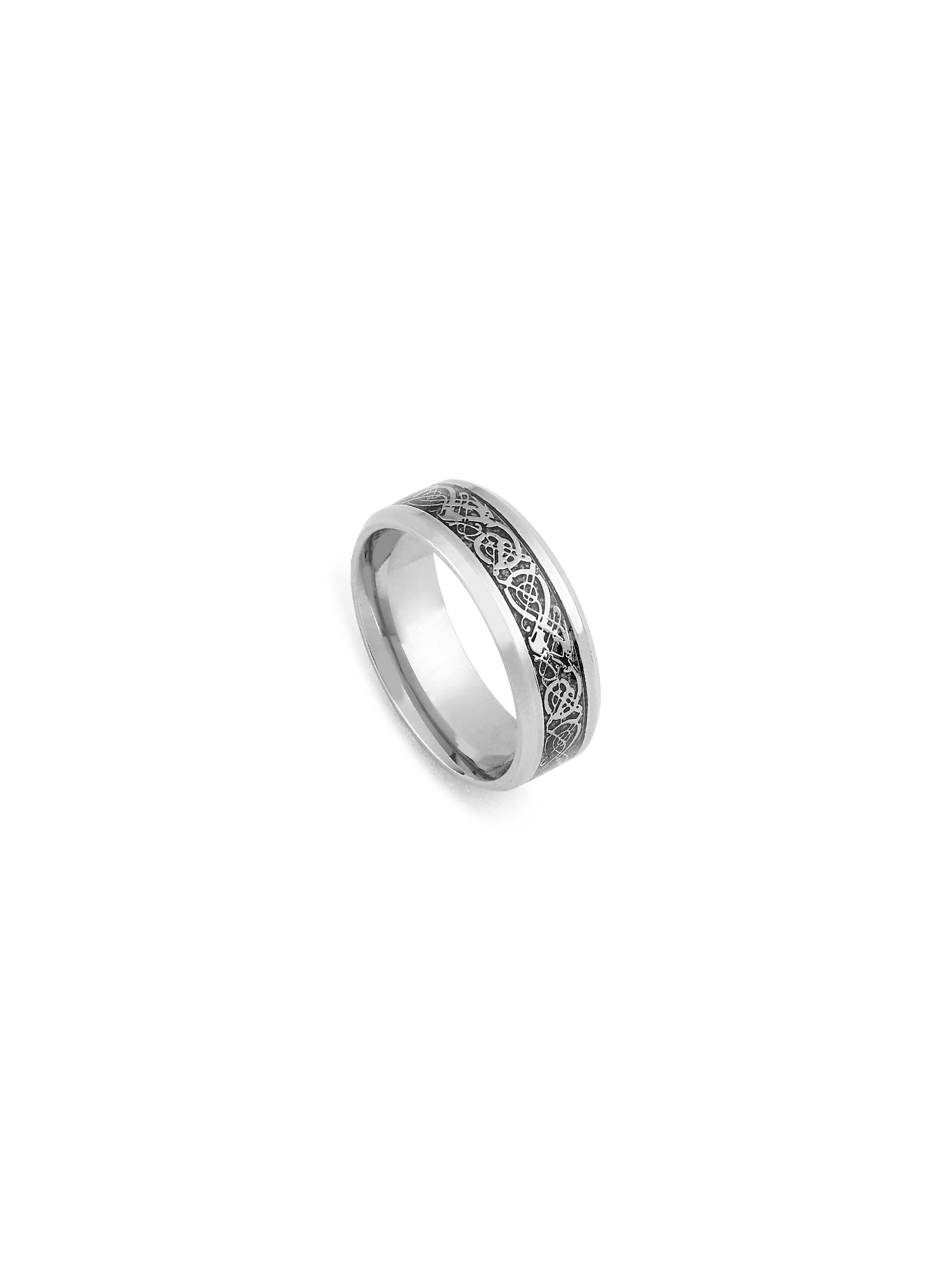 Dragon Inlay Anillo Ring