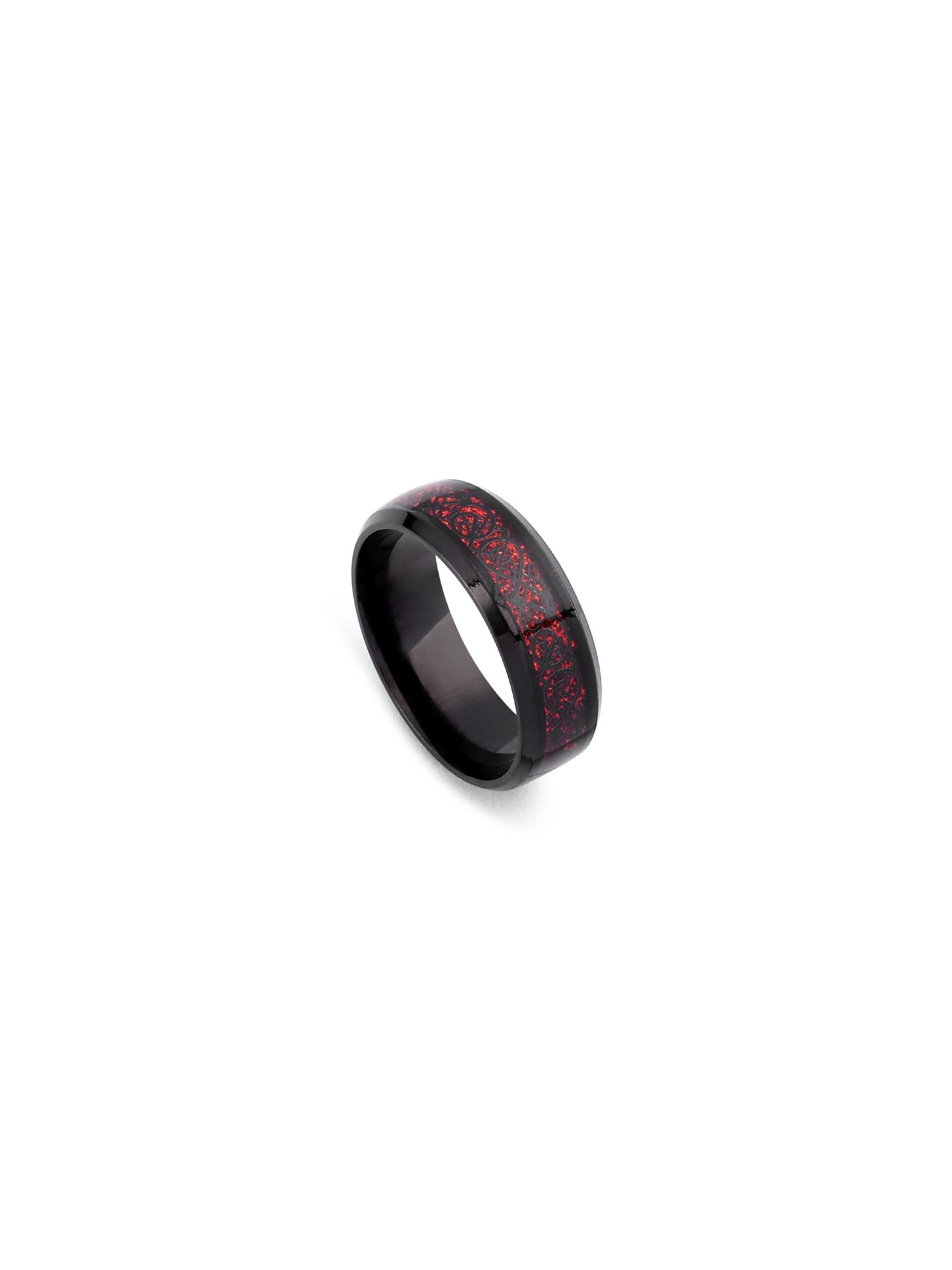 Dragon Inlay Anillo Ring