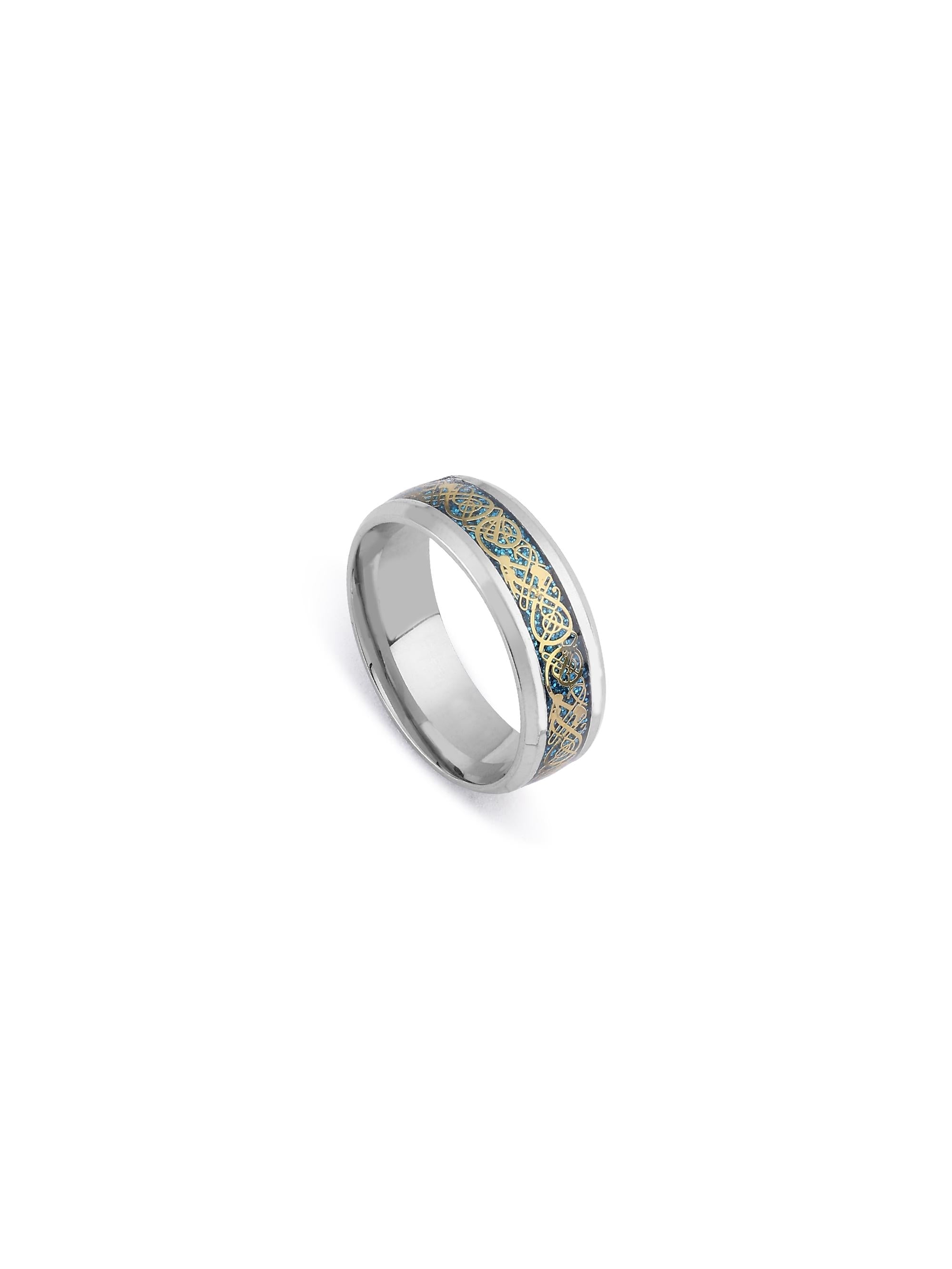 Dragon Inlay Anillo Ring