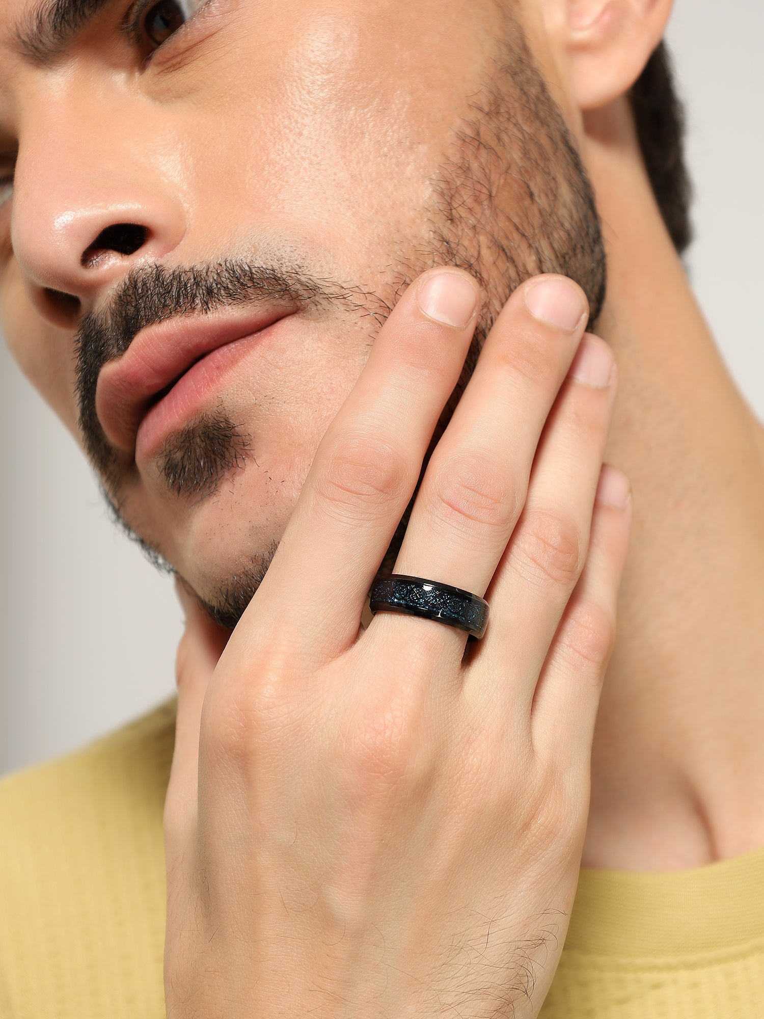 Dragon Inlay Anillo Ring