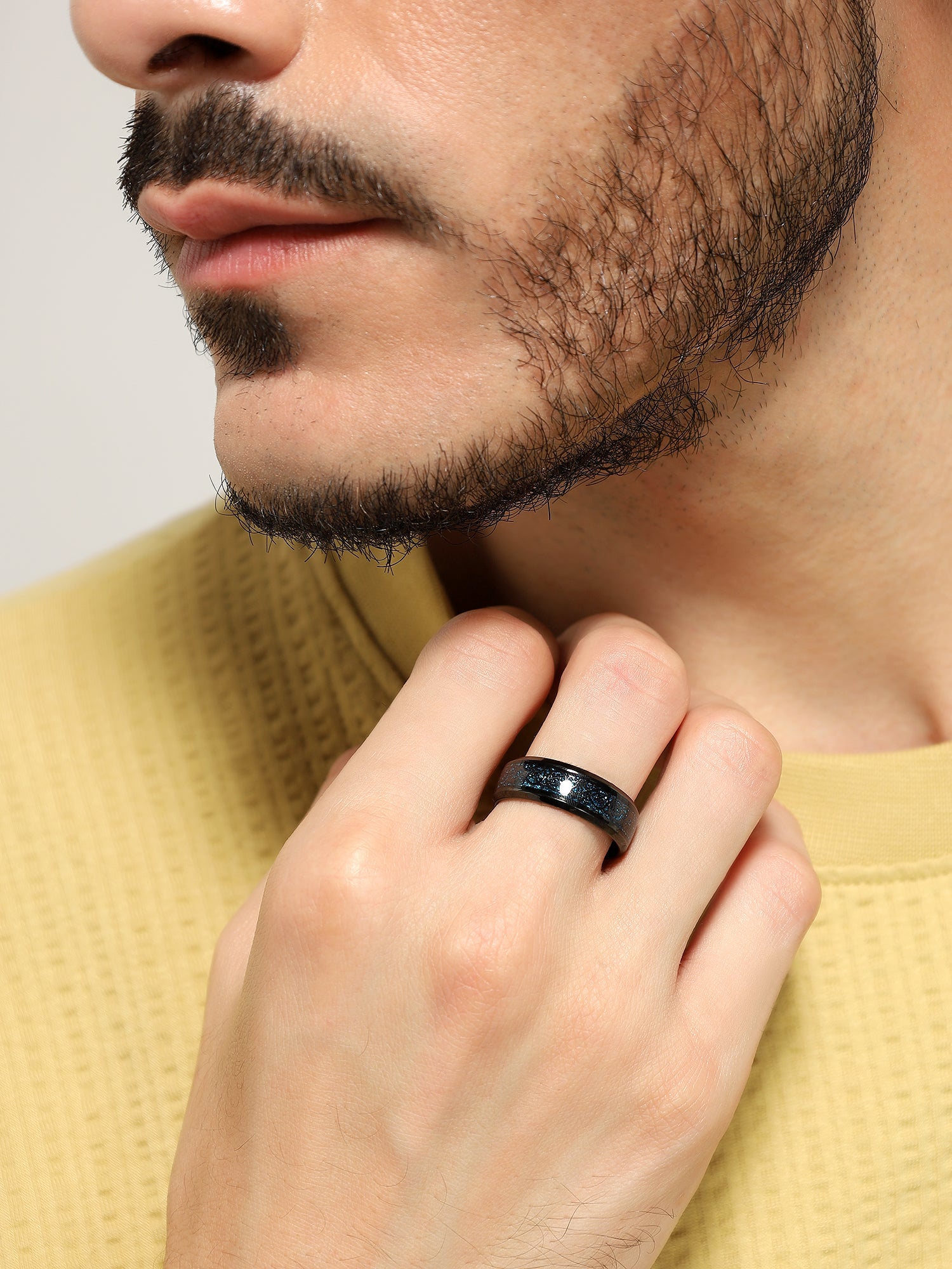 Dragon Inlay Anillo Ring