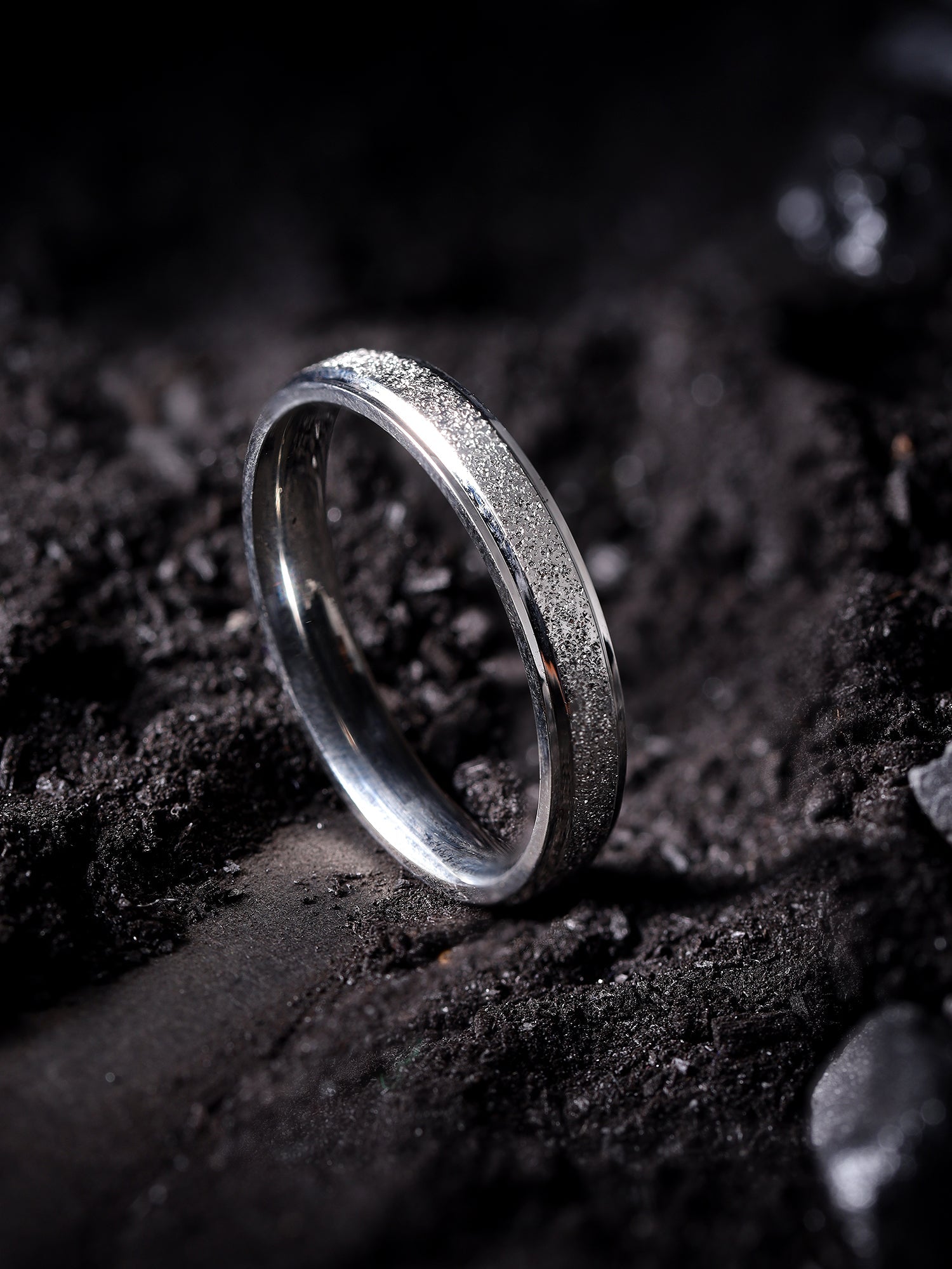 Glitty Trose Gold Plating Ring