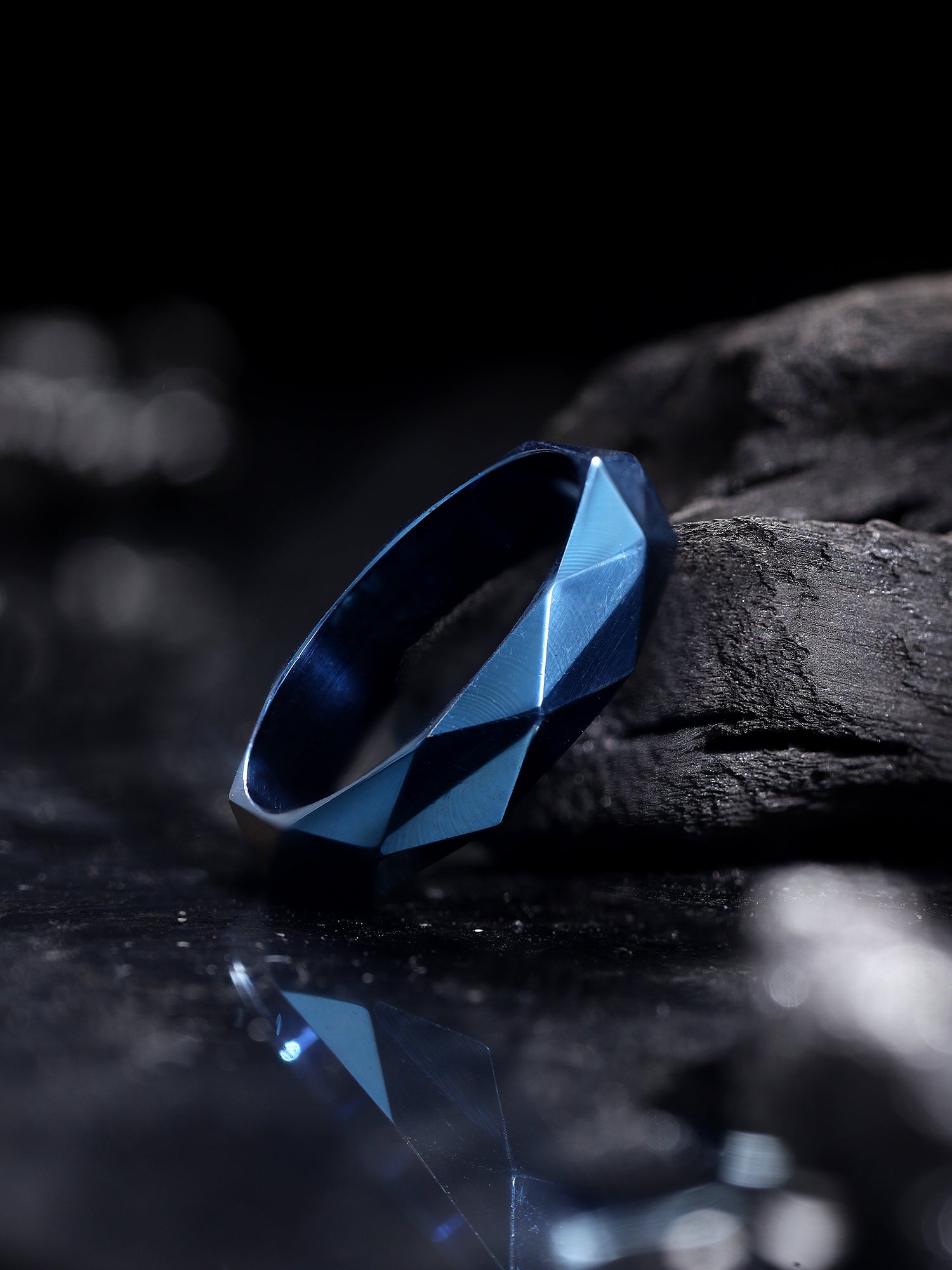 Anillos Fashion Couple Ring (Blue)